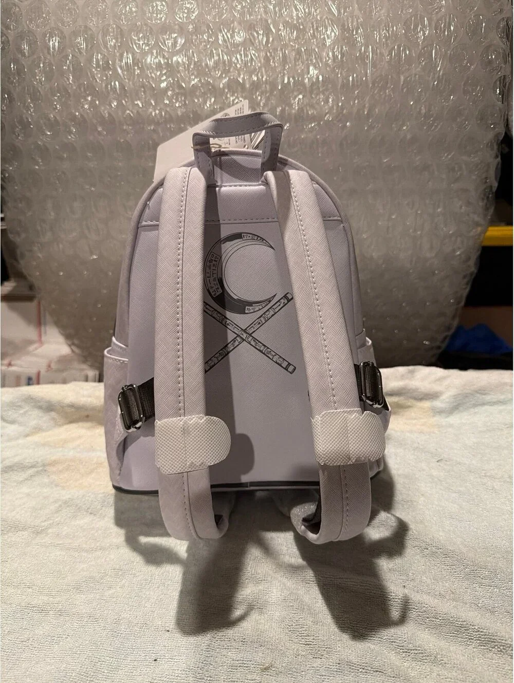 Loungefly Marvel Moon Knight Cosplay Light Up Backpack Exclusive NWT